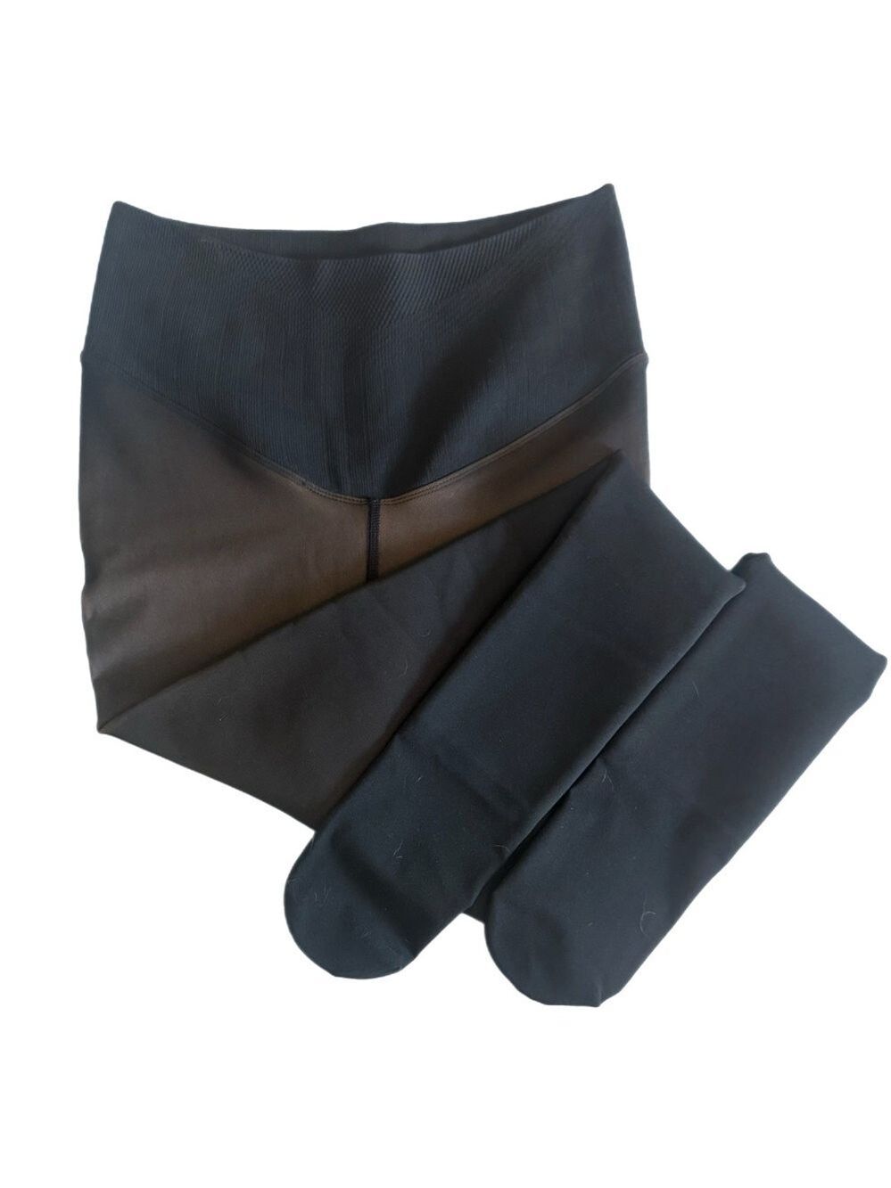 Fleece High-Waist Lined Tights For All Skin Tones XL is SIZE 18-24 NWT